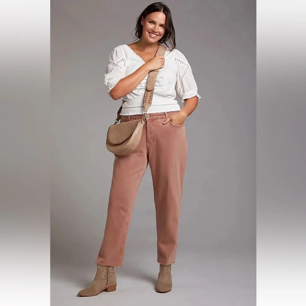 Anthropologie NWT Pilcro The Vintage Straight Jeans Size 31 High Rise, $148 - Picture 16 of 16